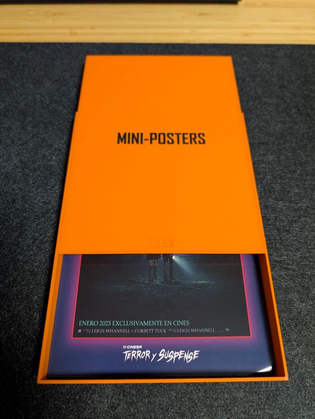 Caja para Miniposters Cinesa 