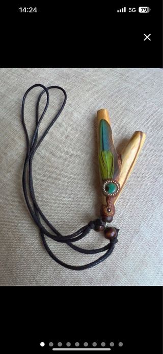 Kuripe palosanto y plumas