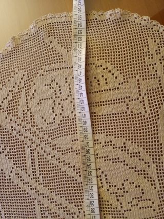 Centrino  all' uncinetto artigianale