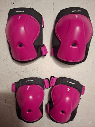 Protecciones patinaje btwin