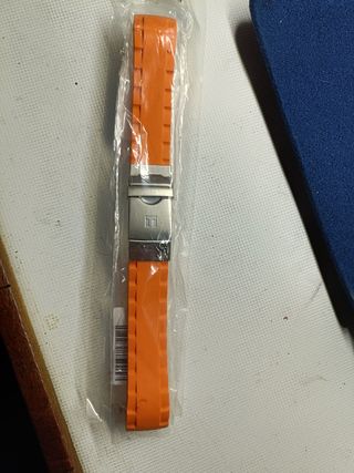 Correa Tissot Touch Naranja.NUEVA.