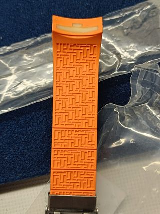 Correa Tissot Touch Naranja.NUEVA.