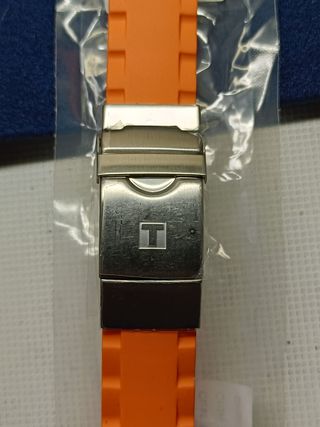 Correa Tissot Touch Naranja.NUEVA.