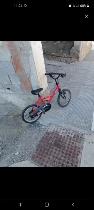 Bicicleta niño, 16 pulgadas