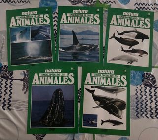 Portadas fasciculos enciclopedia animales