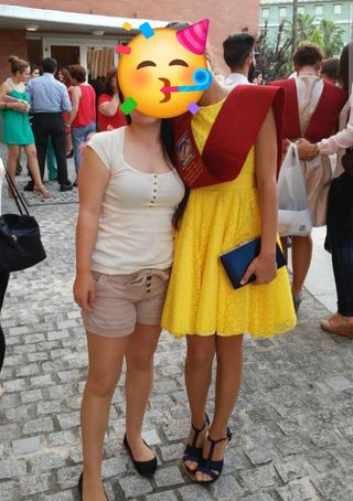Vestido de graduación 