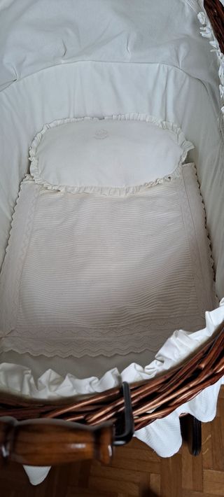 Moisés(mini cuna mimbre)