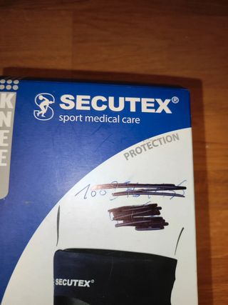 Rodillera deportiva médica secutex. Talla M. Nueva