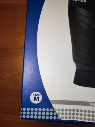 Rodillera deportiva médica secutex. Talla M. Nueva