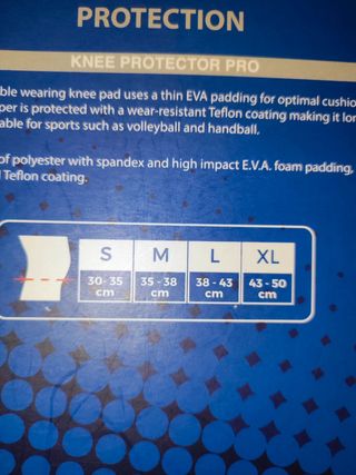 Rodillera deportiva médica secutex. Talla M. Nueva