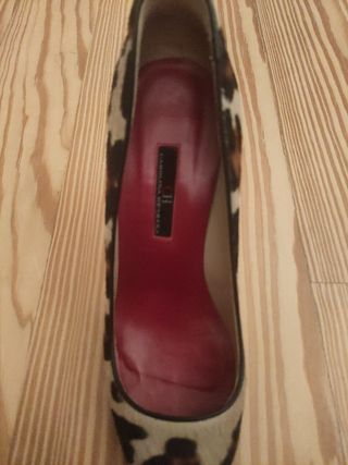 Stiletto Carolina Herrera piel de potro