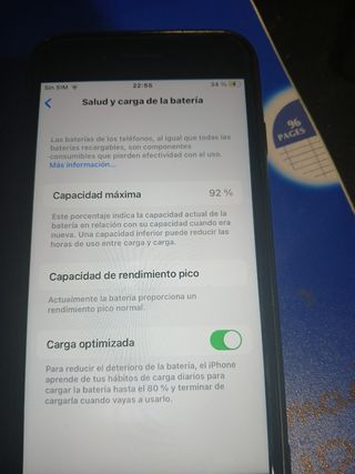 Iphone 8 casi nuevo 92 de bateria