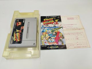Street Fighter 2 Super Famicom SFC ntsc-j snes jap