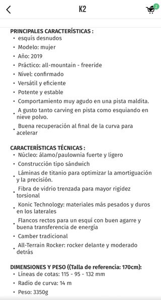 Esqui all mountain / travesia / freeride