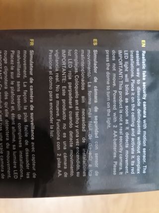 Simulador de cámara de seguridad.