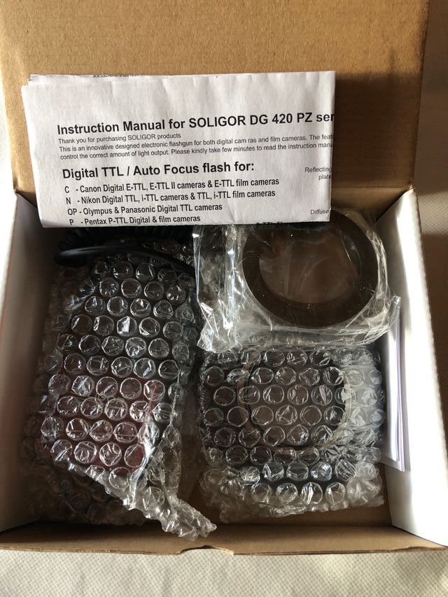 SOLIGOR RINGBLITZ AR14 TTL DIGITAL CANON