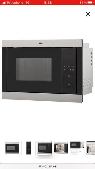 Horno Microondas Integrable AEG MSB2547DM NUEVO