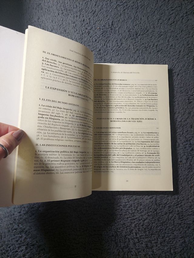 Compendio de Historia del Derecho (Colección Manuales Jurídicos) (Spanish Edition)