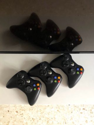 Xbox 360 con kinect 3 mandos y juegos
