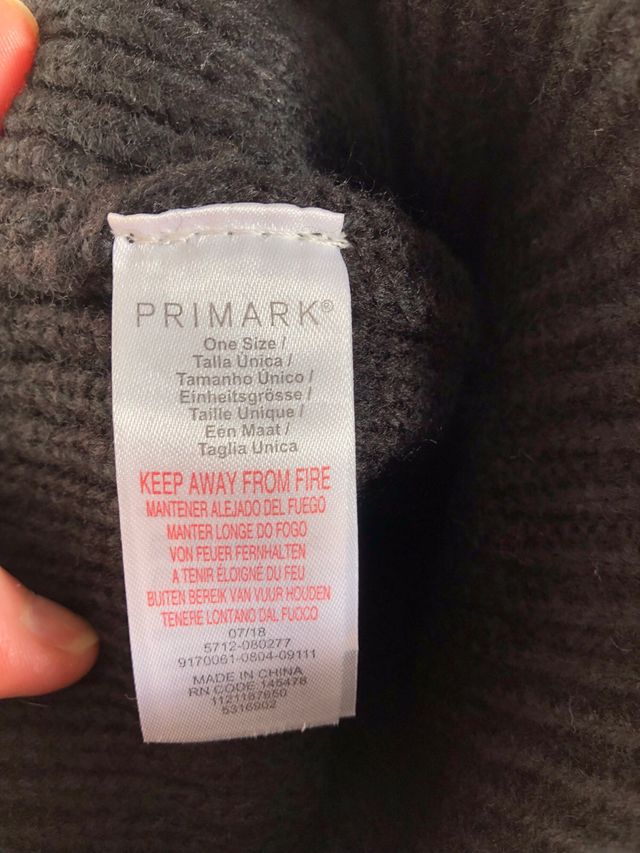 Gorro infantil Primark