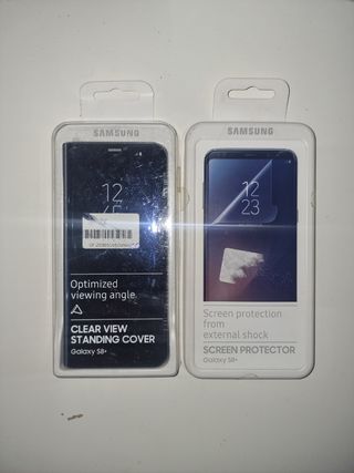 Custodia + pellicola Galaxy S8+