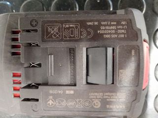 2 Baterías bosch 18V 2Ah Li-ion