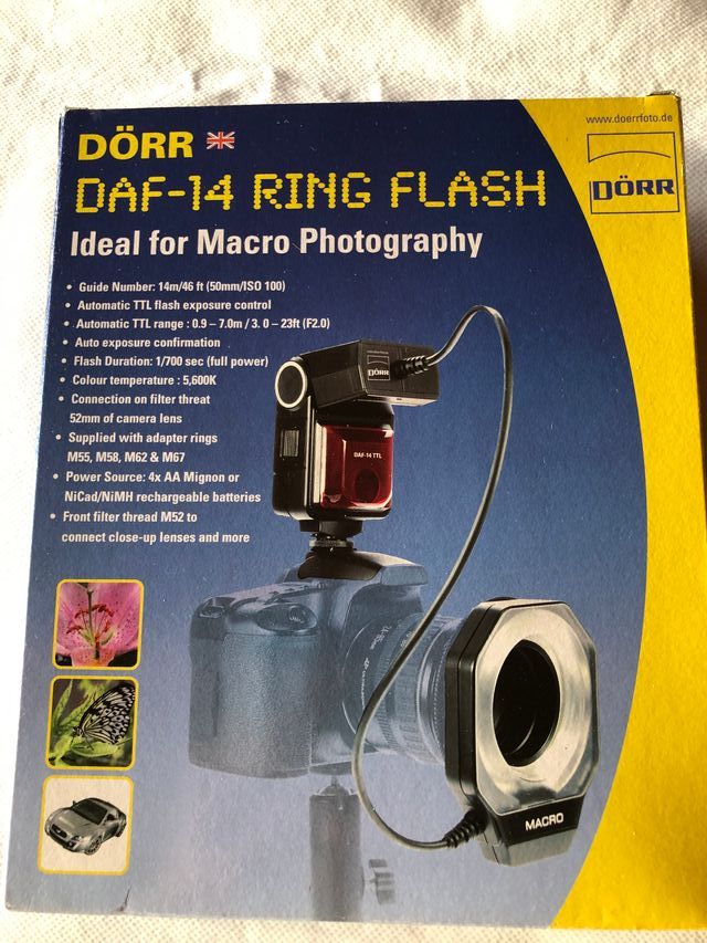 DORR DAF 14 RING FLASH NIKON