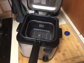 Mini freidora portatil