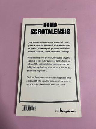 Libro para padres HOMO SCROTALENSIS 