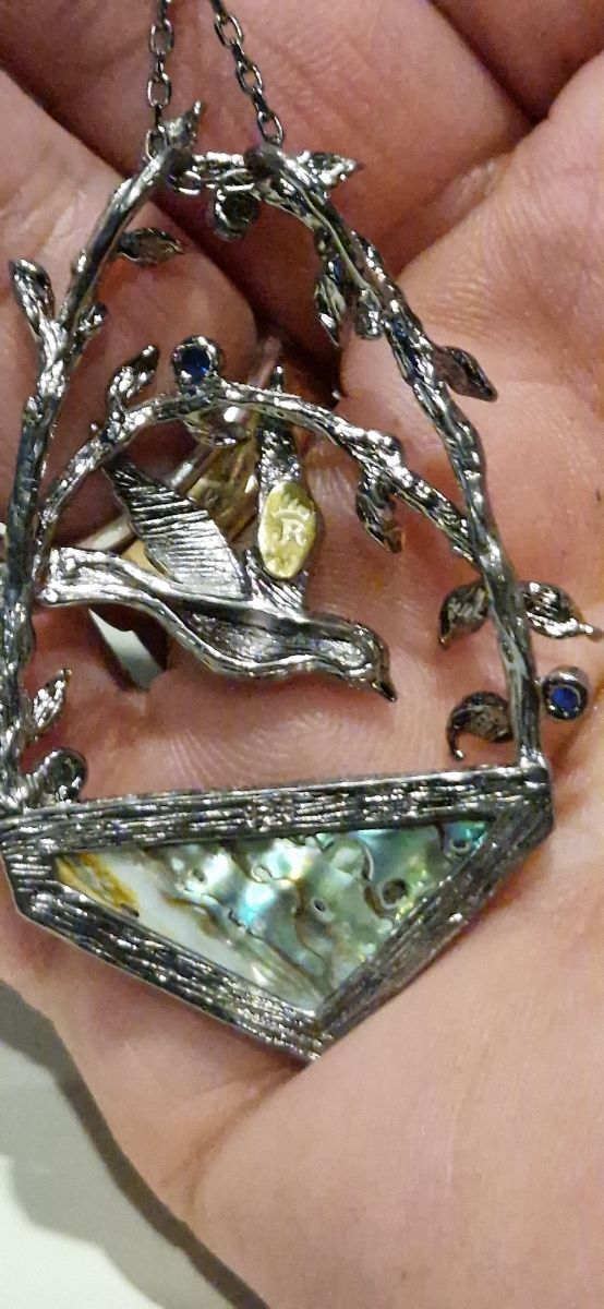 Colgante cigüeña y pantano colección  ULTIMO