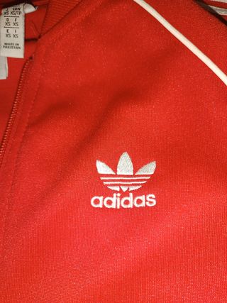 Sudadera Adidas original's roja