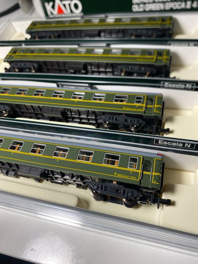 Kato N series 5000 sett 4 coches luz - Hago ENVIOS