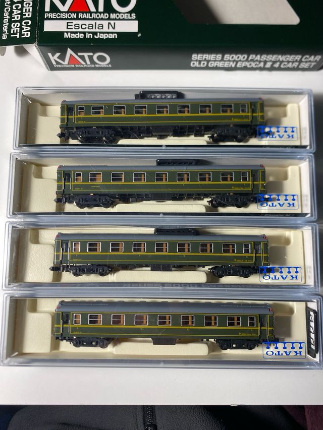 Kato N series 5000 sett 4 coches luz - Hago ENVIOS