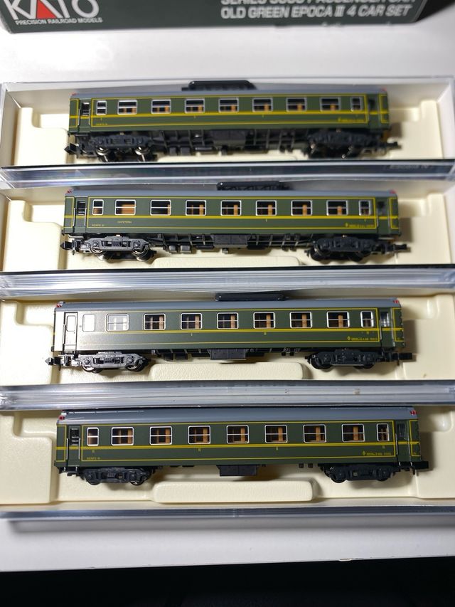 Kato N series 5000 sett 4 coches luz - Hago ENVIOS