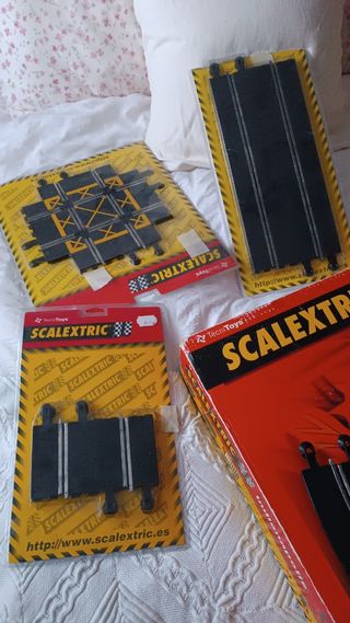 Lote Scalextric indianapolis + 10 pistas y curvas