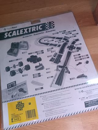 Lote Scalextric indianapolis + 10 pistas y curvas
