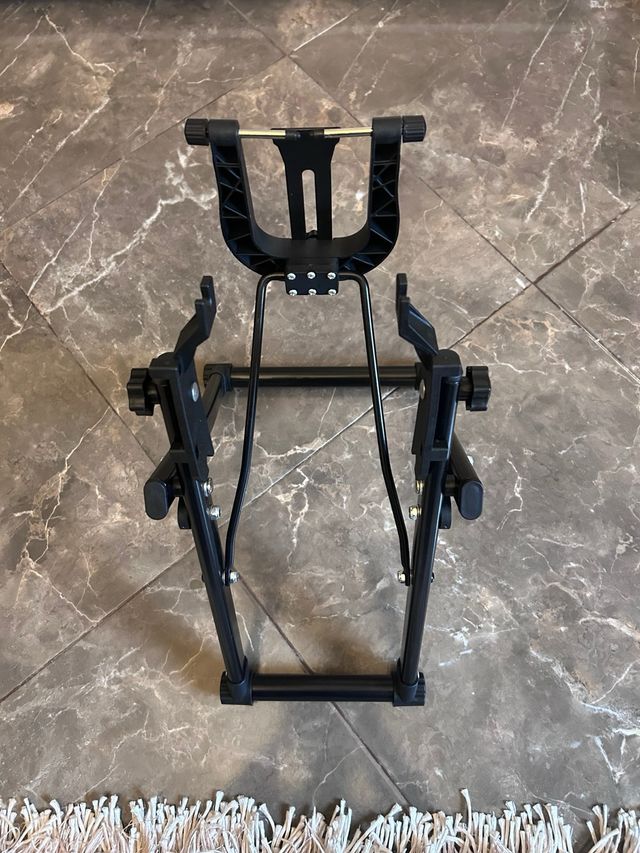 Soporte de ruedas bicicleta para mantenimiento