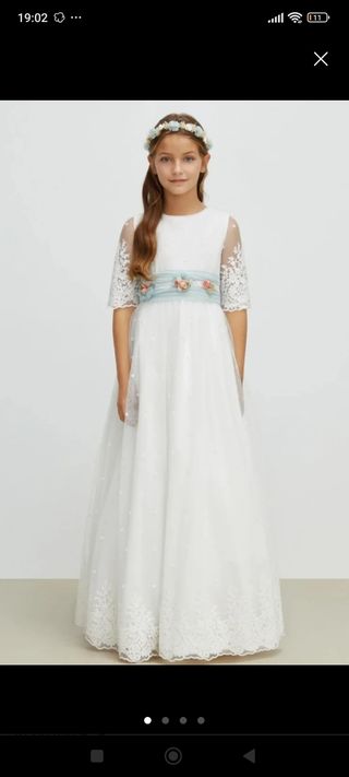 Vestido de comunión coconut