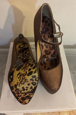 Zapatos plataforma tacon 