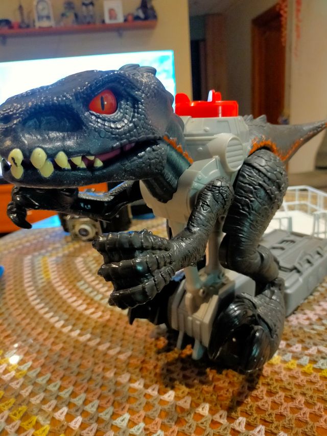 JURASIC PARK FIGURA mattel motorizada pilas