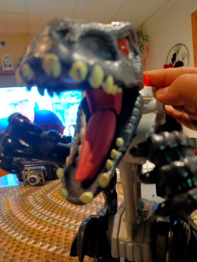 JURASIC PARK FIGURA mattel motorizada pilas