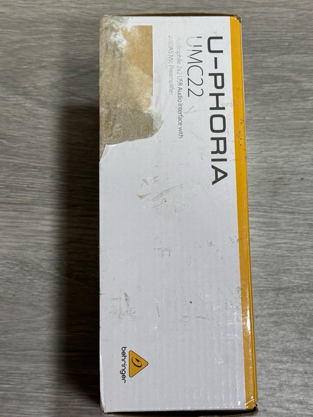 Interfaccia audio USB UMC22 di BEHRINGER