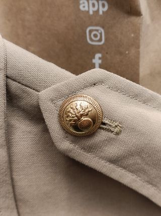 Guerrera caqui ejército francés años 70