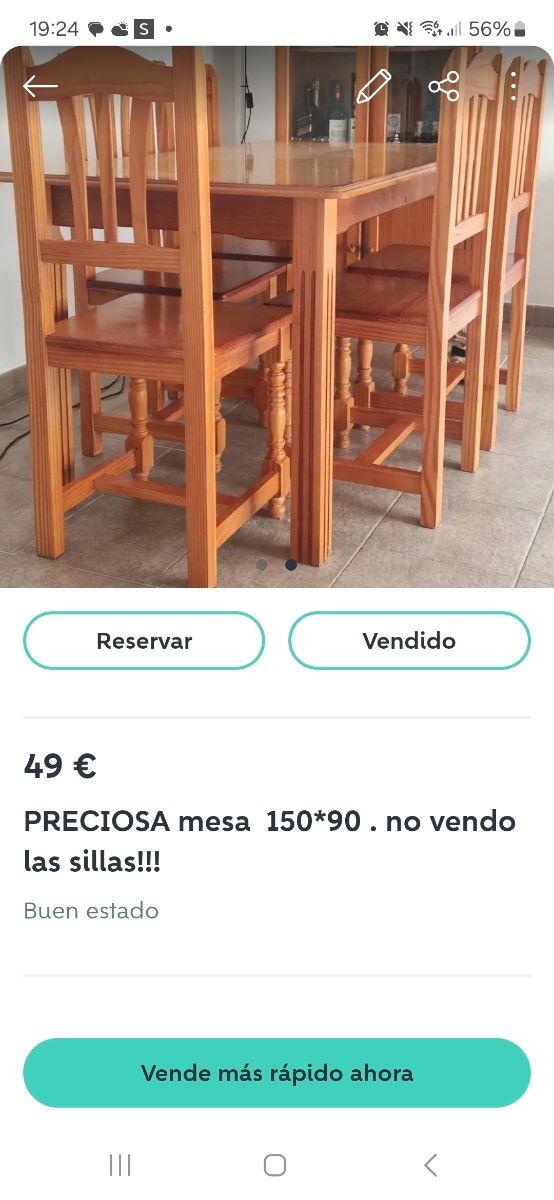 Mesa comedor