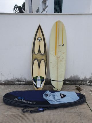 2 tabla de surf mas 2 fundas