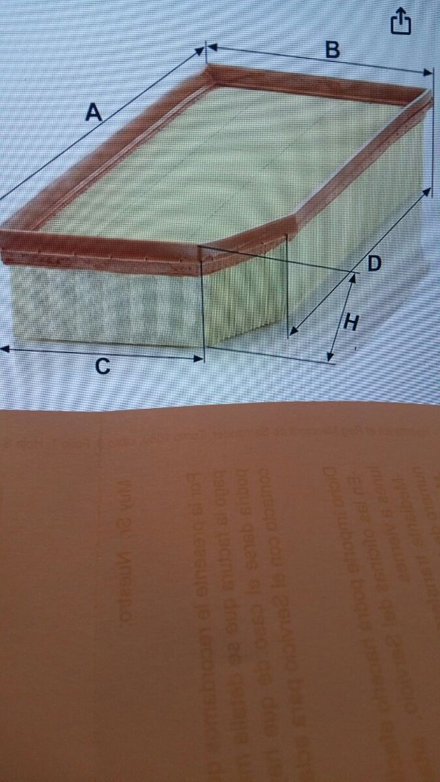 Filtro aire C 38 145 para automóviles