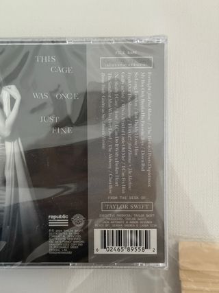 CD TTPD con Guilty as Sin? de Taylor Swift