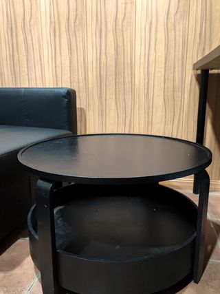 Mesa borgeby negra ikea
