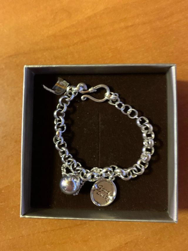 Pulsera plata mujer