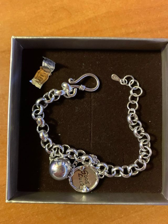 Pulsera plata mujer
